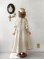 画像14: MARCHE' DE SOEUR／ギャザーワンピース・赤耳ミリチェック (14)