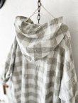 画像10: MARCHE' DE SOEUR／Ａラインフードワンピース・チェック (10)