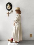 画像13: MARCHE' DE SOEUR／ギャザーワンピース・赤耳ミリチェック (13)