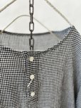 画像4: seasew.／309 ヘンリーネックワンピース・ギンガム
