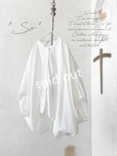 画像13: 【30%OFF SALE】SO／バルーンドルマンブラウス・オフ