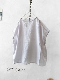 seasew.／301 フレンチスリーブプルオーバー・ライトグレー