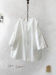 画像2: seasew.／304 ヘンリーネック半袖プルオーバー・オフ (2)