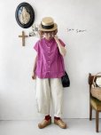 画像7: seasew.／301 スリーブレスノーカラーブラウス・ライトグレー