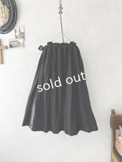 画像8: MARCHE' DE SOEUR/二枚仕立てのスカート・黒