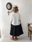 画像11: MARCHE' DE SOEUR／二枚仕立てのスカート・黒 (11)