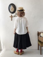 画像11: MARCHE' DE SOEUR／二枚仕立てのスカート・黒 (11)