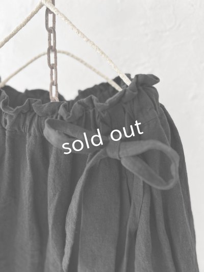 画像3: MARCHE' DE SOEUR/二枚仕立てのスカート・黒