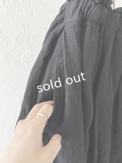 画像5: MARCHE' DE SOEUR/二枚仕立てのスカート・黒