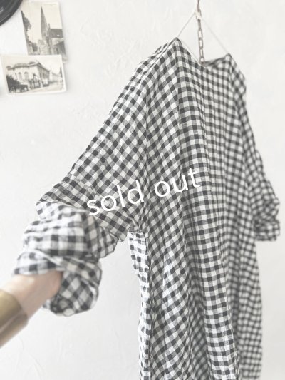 画像6: MARCHE' DE SOEUR/ワイドチュニック・ギンガム