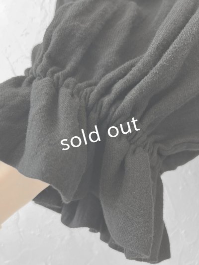 画像7: MARCHE' DE SOEUR／ミュゲットパンツ・黒