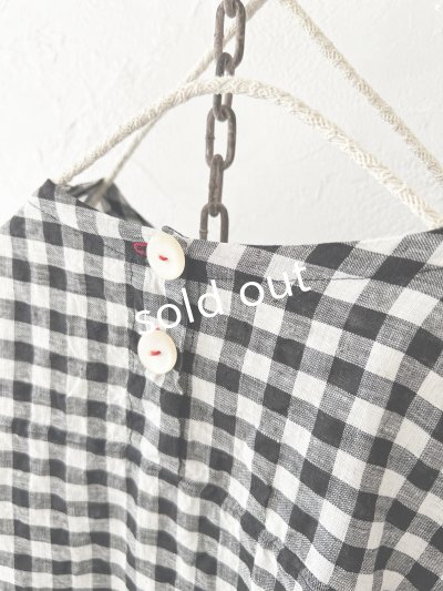 画像8: MARCHE' DE SOEUR/ワイドチュニック・ギンガム