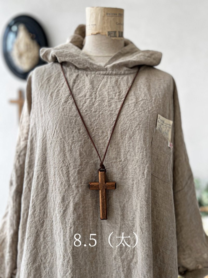 画像5: MARCHE' DE SOEUR／木の十字架ネックレス (5)
