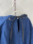 画像11: MARCHE' DE SOEUR／ギャザーワンピース・インディゴ染め