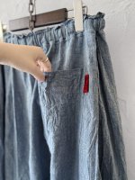 画像8: MARCHE' DE SOEUR／バギーパンツ・ブルー (8)