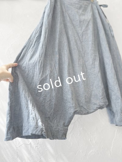 画像4: MARCHE' DE SOEUR／バギーパンツ・ブルー