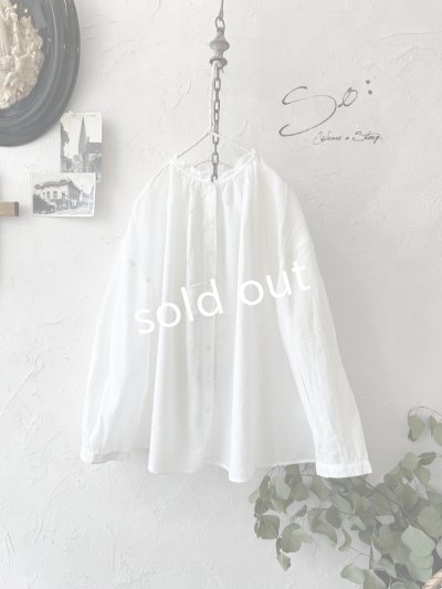 画像5: SO／フリル襟ブラウス・オフ