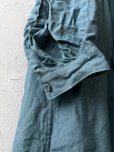 画像5: HALLELUJAH／1890's Bourgeron 羊飼いシャツワンピース・turquoise