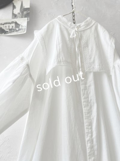 画像8: SO／ティペット付きギャザーワンピース・オフ