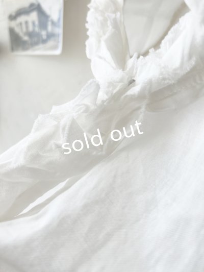 画像12: SO／カーブフリルブラウス・ブラック