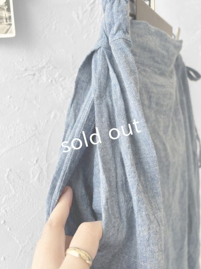 画像6: MARCHE' DE SOEUR／バギーパンツ・ブルー