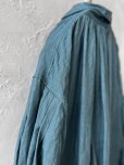 画像9: HALLELUJAH／1890's Bourgeron 羊飼いシャツワンピース・turquoise