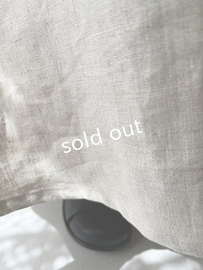 画像9: MARCHE' DE SOEUR／Ａラインフードワンピース・生成り