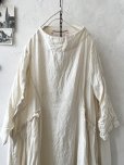 画像2: HALLELUJAH／1890's Bourgeron 羊飼いローブ・off-white (2)