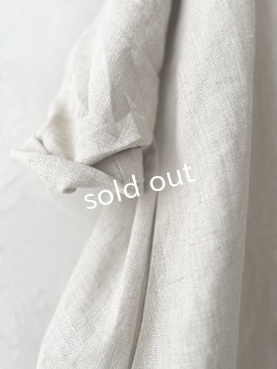 画像7: MARCHE' DE SOEUR／Ａラインフードワンピース・生成り