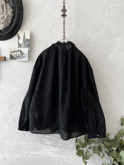 画像8: SO／フリル襟ブラウス・ブラック