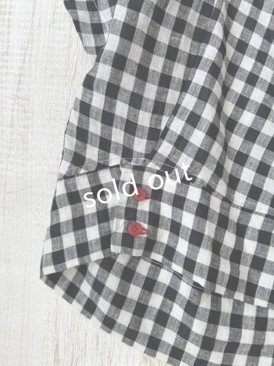 画像14: Reliure／丸襟ブラウス・gingham check