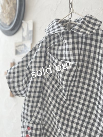 画像11: Reliure／丸襟ブラウス・gingham check