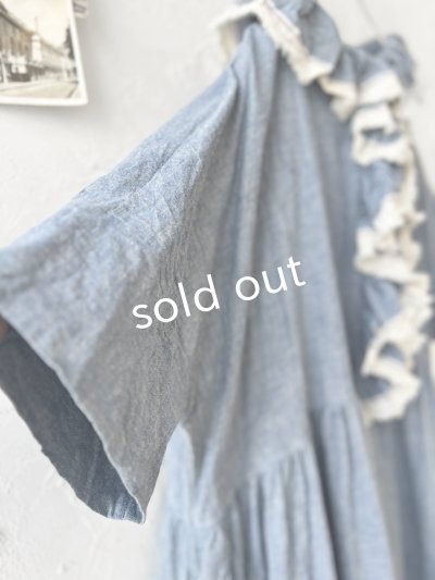 画像5: MARCHE' DE SOEUR/フローフリルワンピース・ブルー