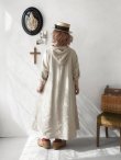 画像16: MARCHE' DE SOEUR／Ａラインフードワンピース・生成り (16)