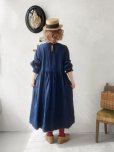 画像15: MARCHE' DE SOEUR／ギャザーワンピース・インディゴ染め