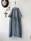 画像12: MARCHE' DE SOEUR／フローフリルワンピース・ブルー (12)