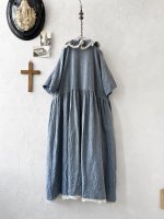 画像12: MARCHE' DE SOEUR／フローフリルワンピース・ブルー (12)