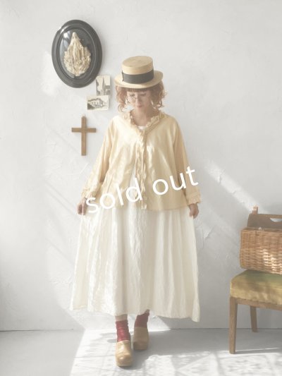 画像11: SO／カーブフリルブラウス・オフ