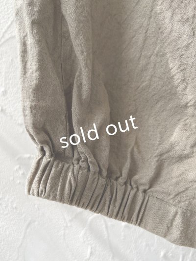 画像3: Libera&Capricciosa／ワイドギャザーサルエルパンツ・オリーブ