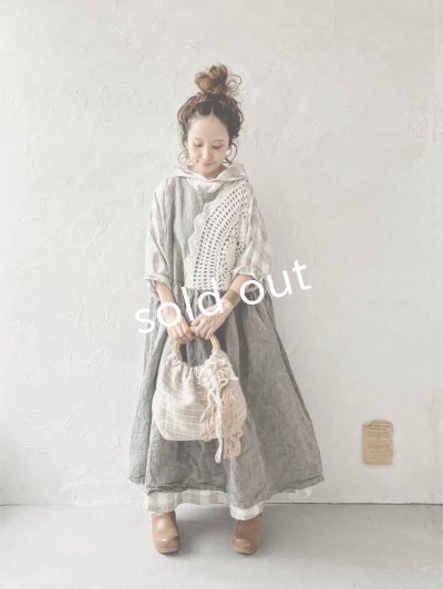 画像4:  【24】shizuka's＆MARCHE３点セット・シャンブレー（短め丈）