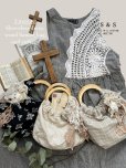 画像2:  【24】shizuka's＆MARCHE３点セット・シャンブレー（短め丈） (2)