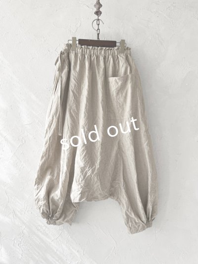 画像8: MARCHE' DE SOEUR／タブリエパンツ・生成り