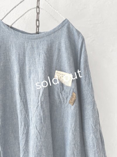 画像2: MARCHE' DE SOEUR／ワイドチュニック・ブルー