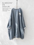 画像1: MARCHE' DE SOEUR／ワイドチュニック・ブルー (1)