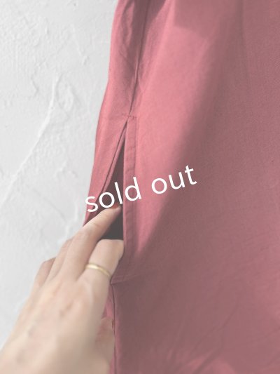 画像3: TUTIE./フレアワンピース・ボルドー