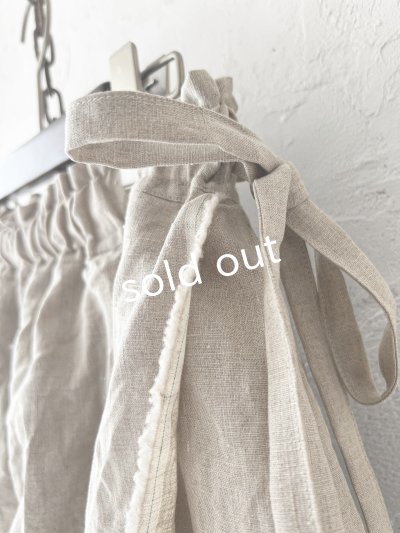 画像3: MARCHE' DE SOEUR／タブリエパンツ・生成り