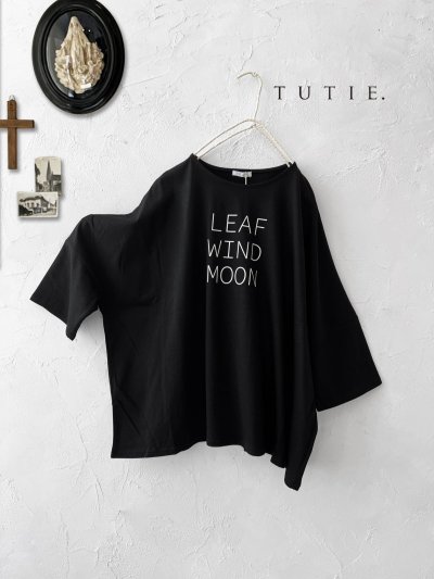 画像1: TUTIE./ワイドプルオーバー・ブラック