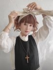 画像7: MARCHE' DE SOEUR／刺繍のワイヤーターバン (7)
