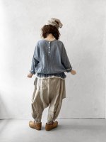 画像11: MARCHE' DE SOEUR／ウエストギャザープルオーバー・ブルー (11)