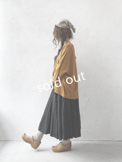 画像7: TUTIE./ワイドプルオーバー・マスタード